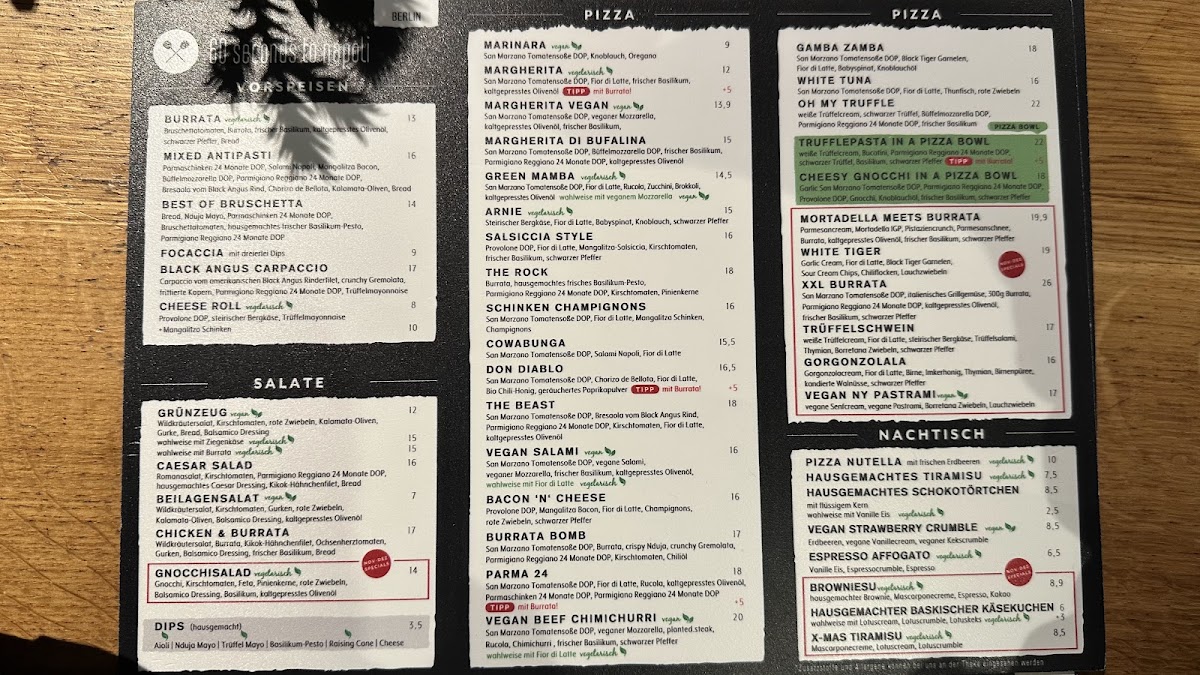 Menu 60 Seconds To Napoli-1