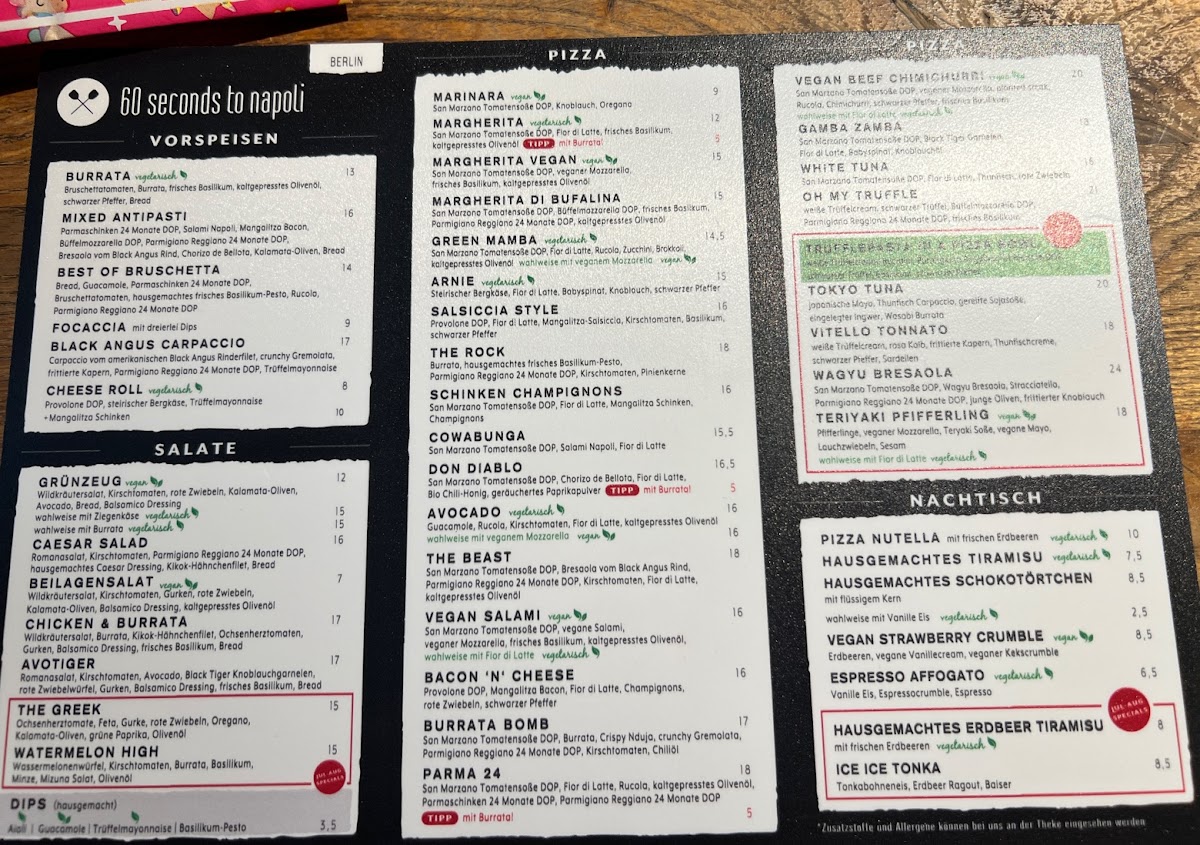 Menu 60 Seconds To Napoli-2