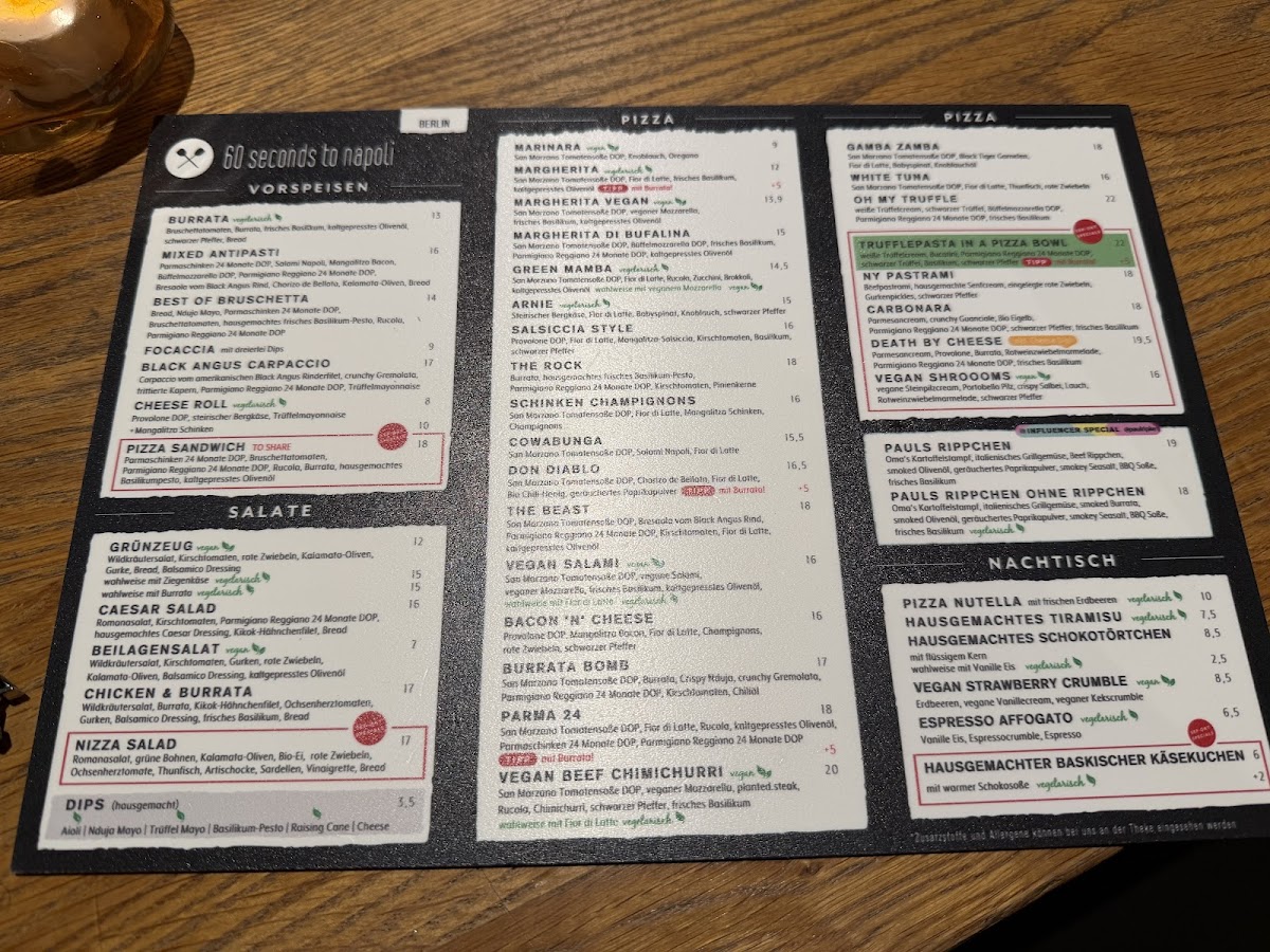 Menu 60 Seconds To Napoli-4